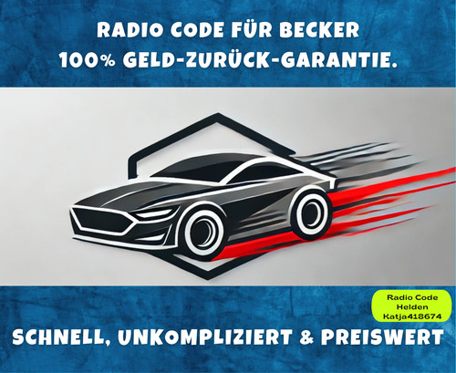 Becker codice radio pin code - radio, /