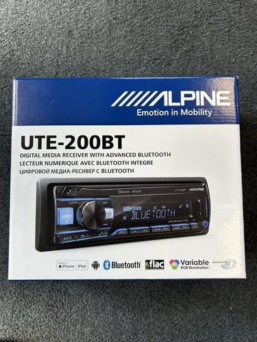 Alpine ute 200bt autoradio - alpine, ute-200bt