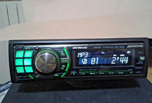 Alpine cda 105ri radio - alpine, cd/mp3