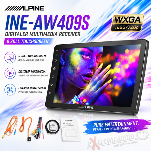 Alpine ine aw409s autoradio - ine-aw409s,