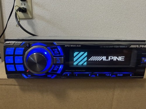 Alpine cda 9886ji - mp3, wma