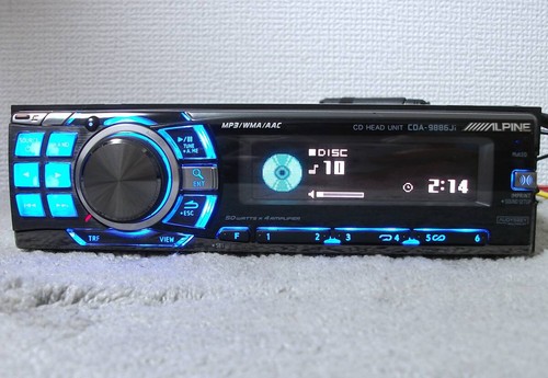 Alpine cda 9886ji mp3 wma - cd,