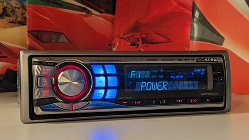 Alpine cde 9881rb mp3 wma - cde-9881rb,