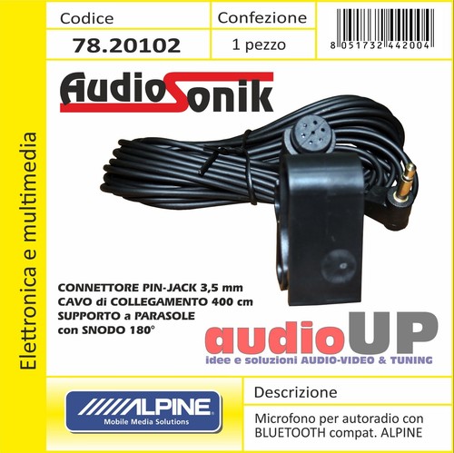 Microfono per autoradio - , alpine