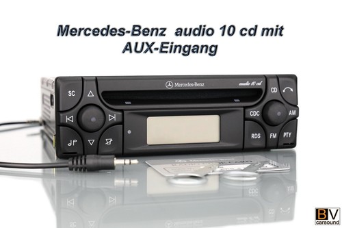 Radio mercedes audio aux - radio,