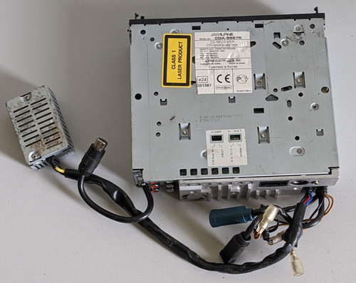 Alpine cda 9887r aux mp3 - alpine, cd