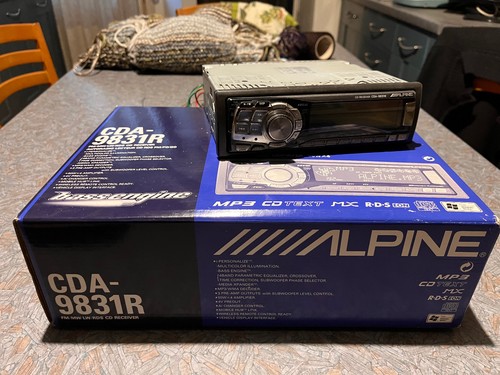 Autoradio mp3 alpine 9831r - cd/mp3,