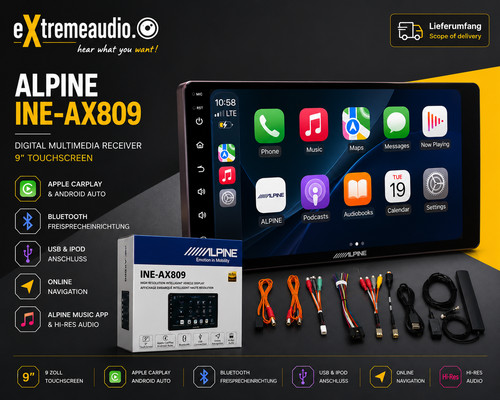 Alpine ine ax809 ricevitore - ine-ax809,