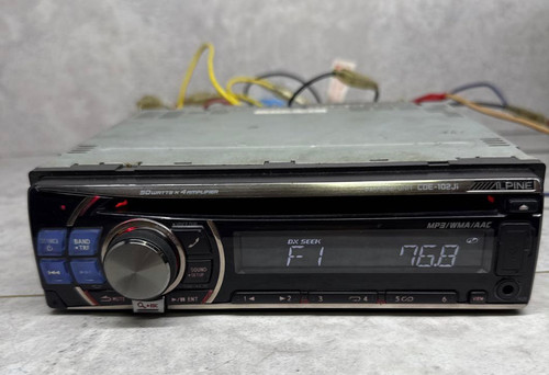 Alpine cde 102ji - head, unit