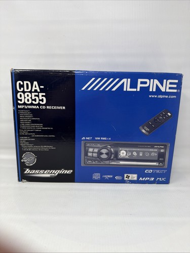 Nuovo alpine cda 9855 - cda-9855, din