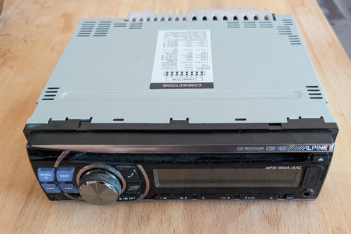 Alpine cde 102 deck - cde-102,