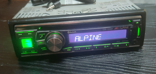 Autoradio alpine cde 133bt - cde, cd