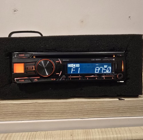 Autoradio alpine cde 180 - 180, rm
