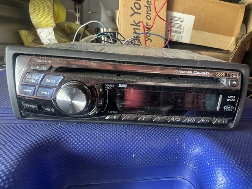 Alpine cda 9847 radio - alpine, cda-9847