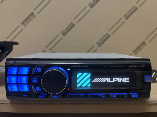 Alpine cda 117ji - 1din, usb