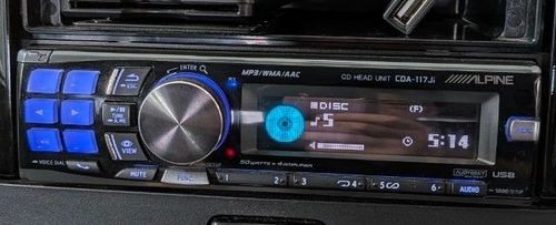 Alpine cda 117ji usb - alpine, mp3